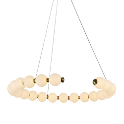 LED пендел LOLLY 30W 2200lm 3000K Ø800 античен месинг
