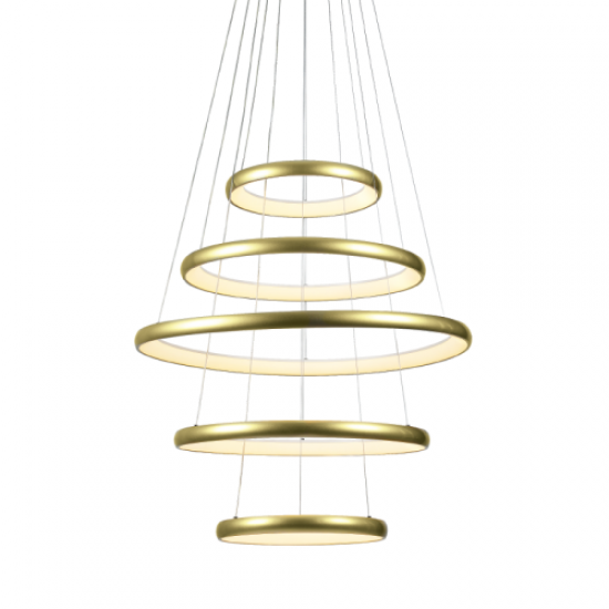 LED пендел HARMONY 80W 6400lm CCT 3000-4000-6000K злато