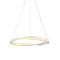 LED пендел BRACE 32W 2500lm CCT 3000-4000-6000K бял