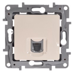 Розетка RJ45 UTP cat.6 крем 764671 NILOE LEGRAND