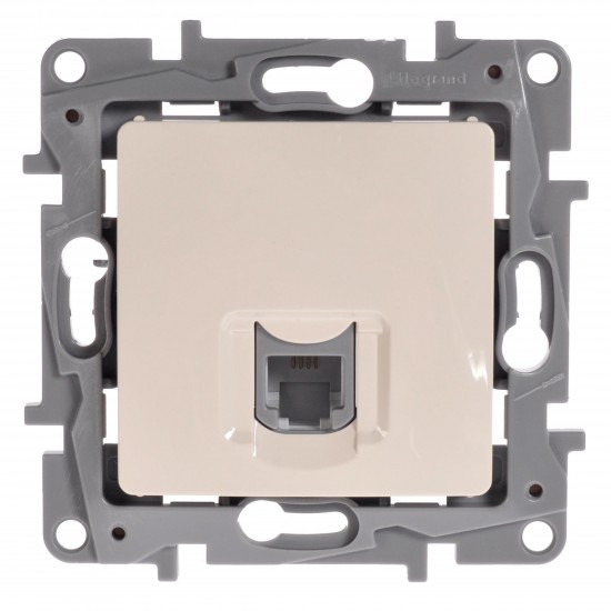 Розетка RJ45 UTP cat.5  крем 764671 NILOE LEGRAND