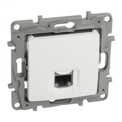 Розетка RJ45 UTP cat.5 бяла 764571 NILOE LEGRAND