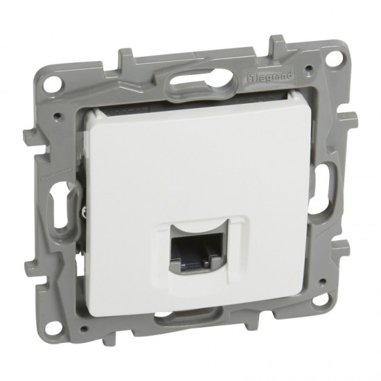 Розетка RJ45 UTP cat.5 бяла 764571 NILOE LEGRAND