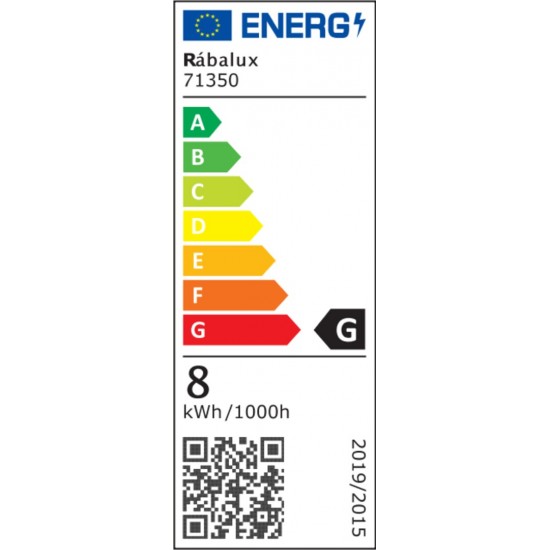 LED Аплик RENARA 8W 3000K 500lm черно/златно 71350 RABALUX