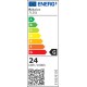 LED Плафон RENARA 24W 3000K 1150lm черно/златно 71351 RABALUX