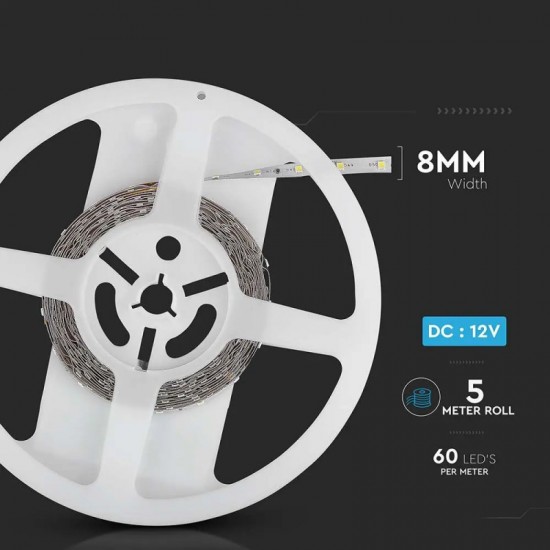 LED лента 3528 60/1 3.2W/m 12V зелана 5m