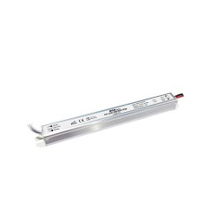 Захранване за LED лента 2A 24W 12V DC IP20 метал slim L24CV12