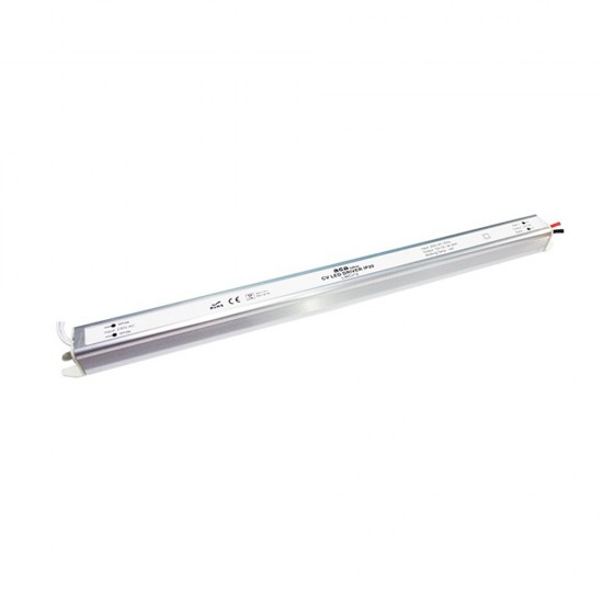 Захранване за LED лента 2.5A 60W 24V DC IP20 метал slim L60CV24