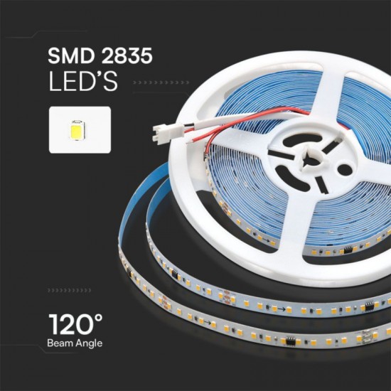 LED лента дигитална бягаща 2835 120/1 10W/m 24V 6500K 10m