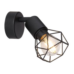 Спот за стена ANEKE SP773 черен 1хЕ14