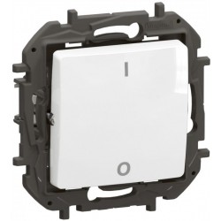 Ключ двуполюсен 16A бял NP2113WH NILOE LEGRAND