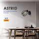 Спот ASTRID ∙ SP970-1R ∙ 1xE14 ∙ метал+стъкло ∙ черен