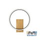 LED аплик MATTEO ∙ 12W ∙ черно+дърво ∙ CCT ∙ 3000-4000-6400K