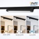 Линейно LED тяло за релсов монтаж DRAX LED ∙ 30W ∙ черен ∙ CCT-switch ∙ 3000K-4000K-6400K