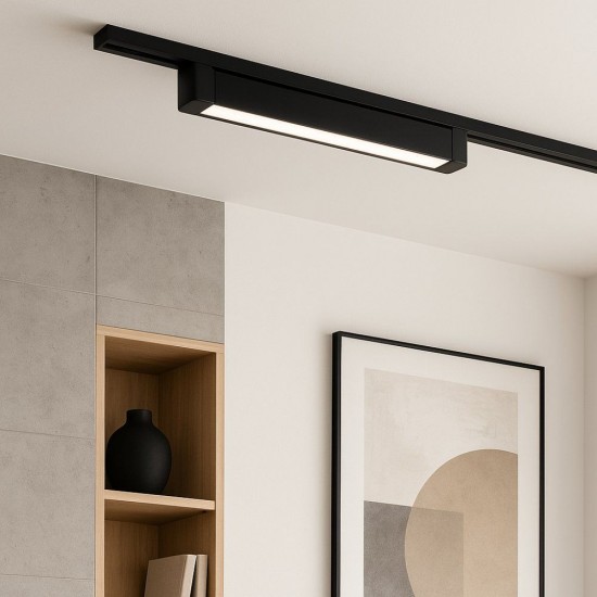 Линейно LED тяло за релсов монтаж DRAX LED ∙ 30W ∙ черен ∙ CCT-switch ∙ 3000K-4000K-6400K