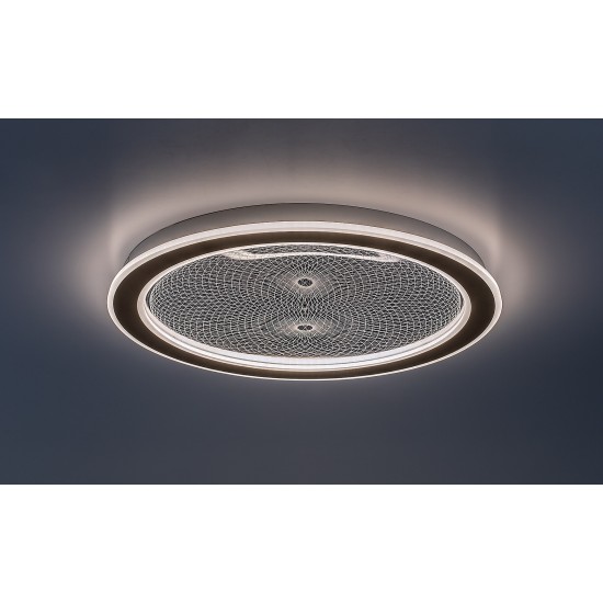 LED Плафон ZOFRAEL 34W 3000-6500K 2400lm злато димируем 71282 RABALUX