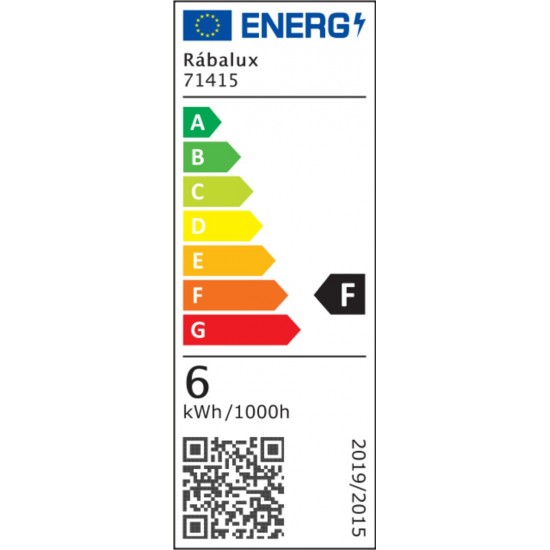 LED Аплик ZOFRAEL 6W 3000K 550lm злато 71415 RABALUX