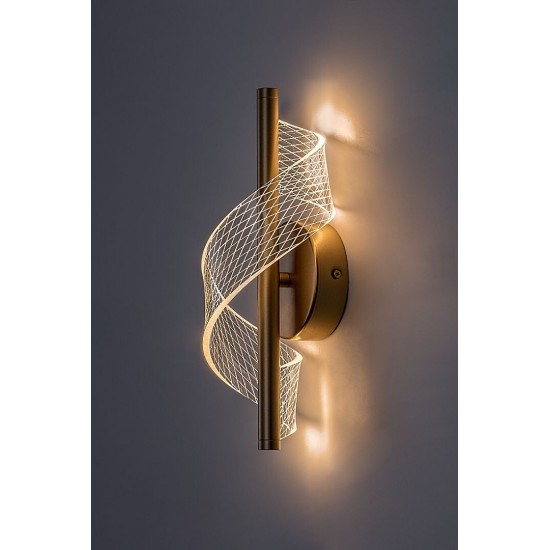 LED Аплик ZOFRAEL 6W 3000K 550lm злато 71415 RABALUX