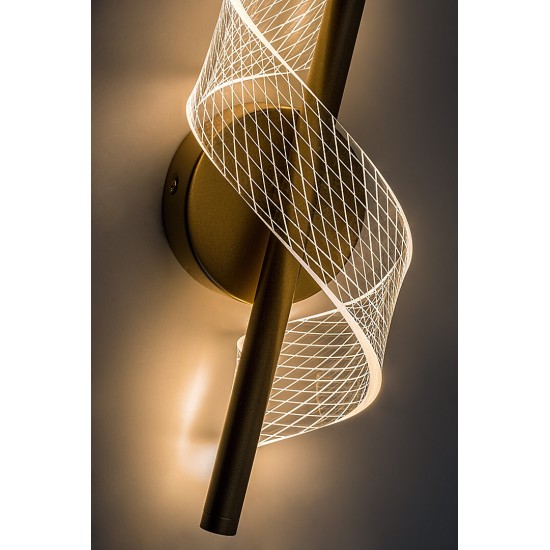 LED Аплик ZOFRAEL 6W 3000K 550lm злато 71415 RABALUX