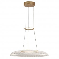 LED Пендел ZOFRAEL 24W 3000K 1850lm злато 72411 RABALUX