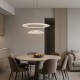 LED Пендел ZOFRAEL 36W 3000K 2400lm злато 72412 RABALUX