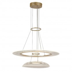 LED Пендел ZOFRAEL 36W 3000K 2400lm злато 72412 RABALUX