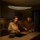 LED Пендел ZOFRAEL 32W 3000K 2450lm злато 72413 RABALUX