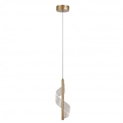 LED Пендел ZOFRAEL 6W 3000K 550lm злато 72414 RABALUX