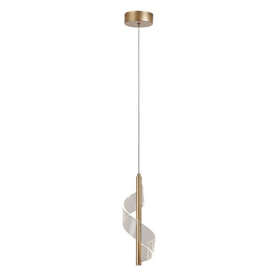 LED Пендел ZOFRAEL 6W 3000K 550lm злато 72414 RABALUX