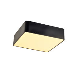 LED плафониера SOLO 40W 4000lm CCT 3000-4000-6000K черен мат
