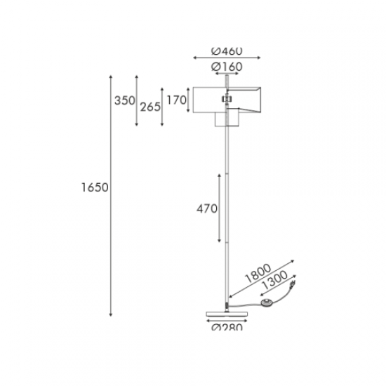 Лампион ANAFI MF24032307830 2xE27 Ø460