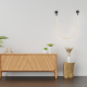 LED аплик MALPO V43177WBK 16W 3000K 980lm L-1570mm