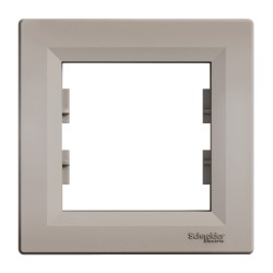 Рамка единична бронз Schneider Asfora EPH5800169