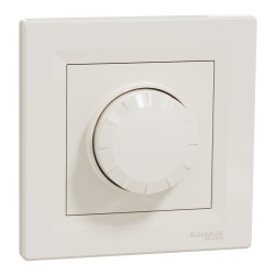 Димер ротативен LED девиатор 370W крем Schneider Asfora EPH6800123