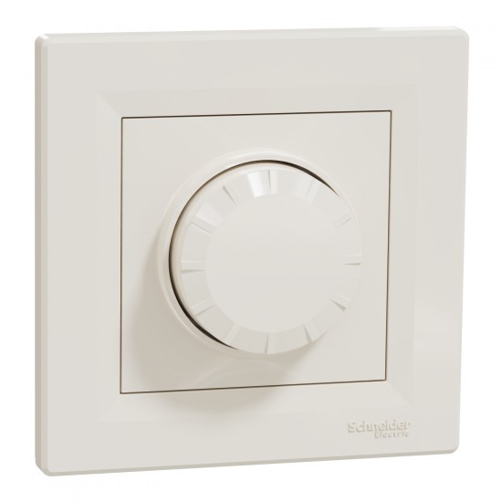 Димер ротативен LED девиатор 370W крем Schneider Asfora EPH6800123
