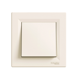 Ключ единичен СХ.1 крем Schneider Asfora EPH0100123