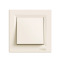 Ключ единичен СХ.1 крем Schneider Asfora EPH0100123