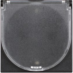 Контакт с капак 16А черен мат RG4141C CLASSIA BTICINO