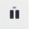 Розетка  2xUSB за зареждане тип С за 15W бял гланц RW4286C2 CLASSIA BTICINO