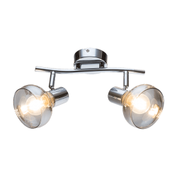 Спот за таван ADDY 2xE14 хром L-280mm