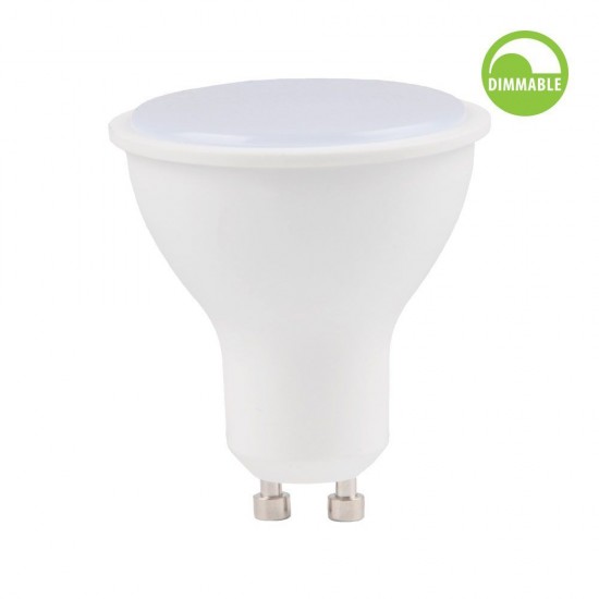 LED КРУШКА GU10 7W 3000K 560lm 120° 220V димируема