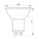 LED КРУШКА GU10 7W 3000K 560lm 120° 220V димируема