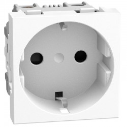 Контакт 2P+Е 16A с детска защита цвят бял YW4141 Light Now Bticino