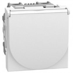 Контакт с капак 2P+Е 16A цвят бял YW4141P Light Now Bticino