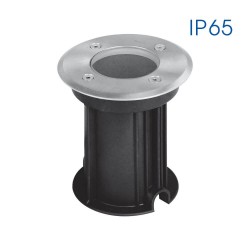 Осветително тяло за земя ORADEA/R ∙ 1 x GU10 ∙ никел мат ∙ IP65