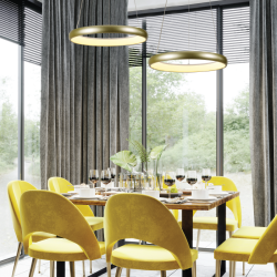 LED пендел HARMONY 24W 1900lm CCT 3000-4000-6000K злато