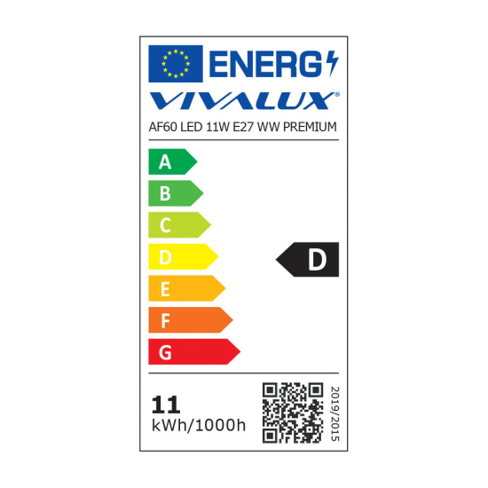 LED КРУШКА Е27 11W 3000K 1521lm A60 filament