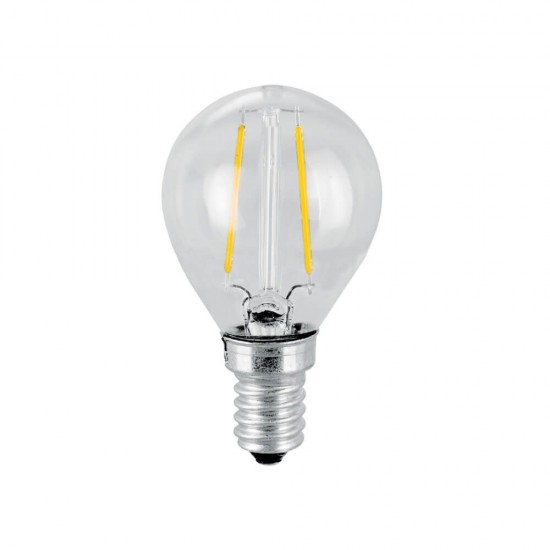 LED КРУШКА Е14 4W 3000K 470lm P45 малък балон filament