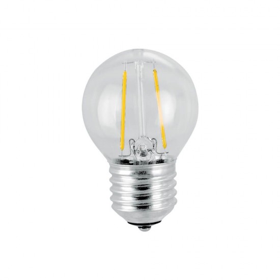 LED КРУШКА Е27 4W 3000K 470lm P45 малък балон filament