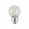 LED КРУШКА Е27 4W 3000K 470lm P45 малък балон filament